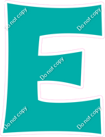 KG 12" Individuals - Flat Teal E