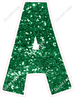 KG 12" Individuals - Green Sparkle A