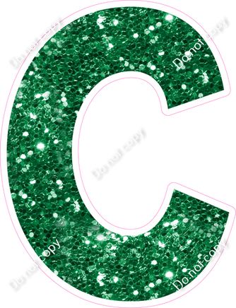 KG 12" Individuals - Green Sparkle C