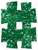 KG 12" Individuals - Green Sparkle #