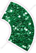 KG 12" Individuals - Green Sparkle Apostrophe