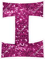 KG 12" Individuals - Hot Pink Sparkle I