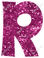 KG 12" Individuals - Hot Pink Sparkle R