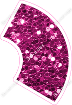 KG 12" Individuals - Hot Pink Sparkle Apostrophe