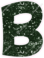 KG 12" Individuals - Hunter Green Sparkle B