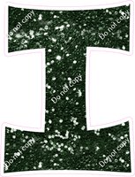 KG 12" Individuals - Hunter Green Sparkle I