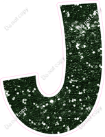 KG 12" Individuals - Hunter Green Sparkle J