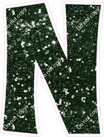 KG 12" Individuals - Hunter Green Sparkle N