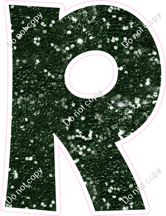 KG 12" Individuals - Hunter Green Sparkle R