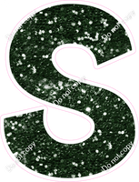 KG 12" Individuals - Hunter Green Sparkle S