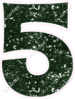 KG 12" Individuals - Hunter Green Sparkle 5