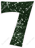 KG 12" Individuals - Hunter Green Sparkle 7