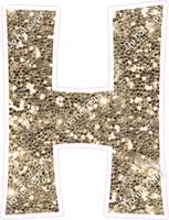 KG 12" Individuals - Khaki Sparkle H