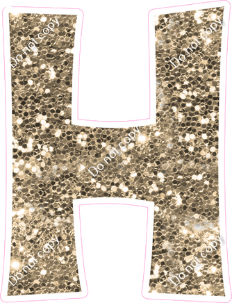 KG 12" Individuals - Khaki Sparkle H