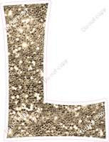 KG 12" Individuals - Khaki Sparkle L