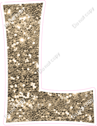 KG 12" Individuals - Khaki Sparkle L