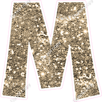 KG 12" Individuals - Khaki Sparkle M