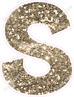 KG 12" Individuals - Khaki Sparkle S