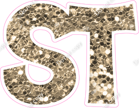 KG 12" Individuals - Khaki Sparkle ST