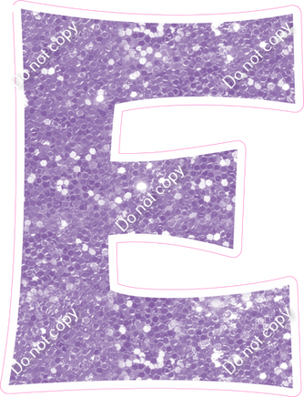 KG 12" Individuals - Lavender Sparkle E