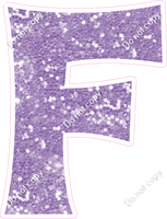 KG 12" Individuals - Lavender Sparkle F