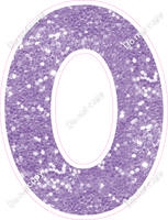 KG 12" Individuals - Lavender Sparkle O