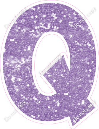 KG 12" Individuals - Lavender Sparkle Q