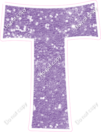 KG 12" Individuals - Lavender Sparkle T