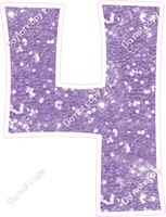 KG 12" Individuals - Lavender Sparkle 4