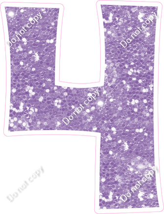 KG 12" Individuals - Lavender Sparkle 4