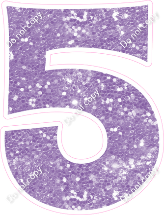 KG 12" Individuals - Lavender Sparkle 5