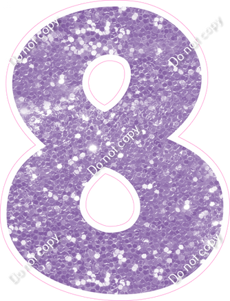 KG 12" Individuals - Lavender Sparkle 8