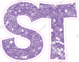 KG 12" Individuals - Lavender Sparkle ST