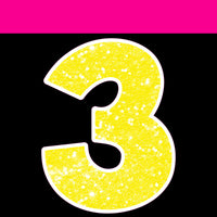 Sparkle - 12" KG 43 pc Number Sets