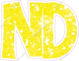 KG 12" Individuals - Lemon Sparkle ND