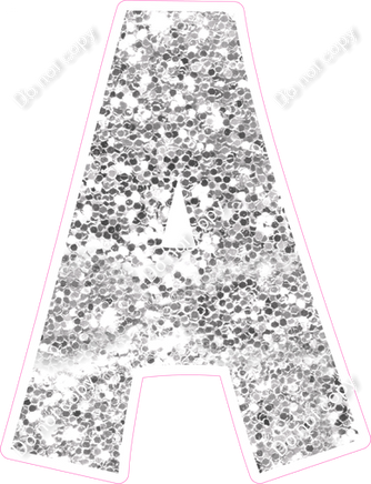 KG 12" Individuals - Light Silver Sparkle A