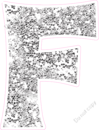 KG 12" Individuals - Light Silver Sparkle F