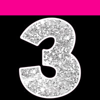 Sparkle - 12" KG 43 pc Number Sets