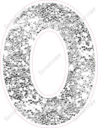 KG 12" Individuals - Light Silver Sparkle O