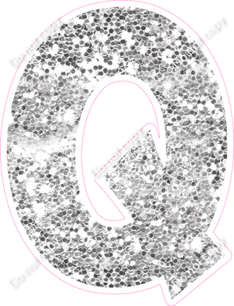 KG 12" Individuals - Light Silver Sparkle Q