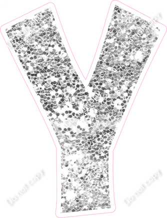 KG 12" Individuals - Light Silver Sparkle Y