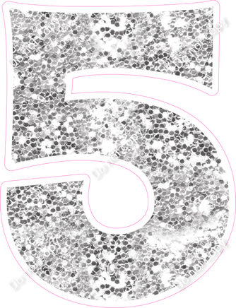 KG 12" Individuals - Light Silver Sparkle 5