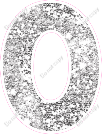 KG 12" Individuals - Light Silver Sparkle