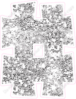 KG 12" Individuals - Light Silver Sparkle #