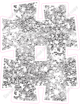 KG 12" Individuals - Light Silver Sparkle #