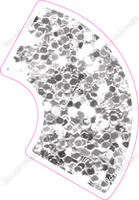 KG 12" Individuals - Light Silver Sparkle Apostrophe