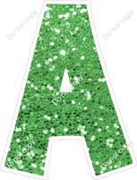 KG 12" Individuals - Lime Green Sparkle A