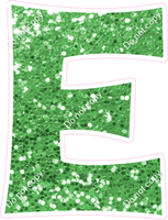 KG 12" Individuals - Lime Green Sparkle E