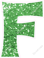 KG 12" Individuals - Lime Green Sparkle F