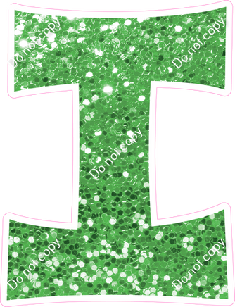 KG 12" Individuals - Lime Green Sparkle I